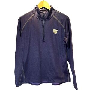 Knight’s Apparel Women’s University of Washington UW Huskies Quarter Zip Large